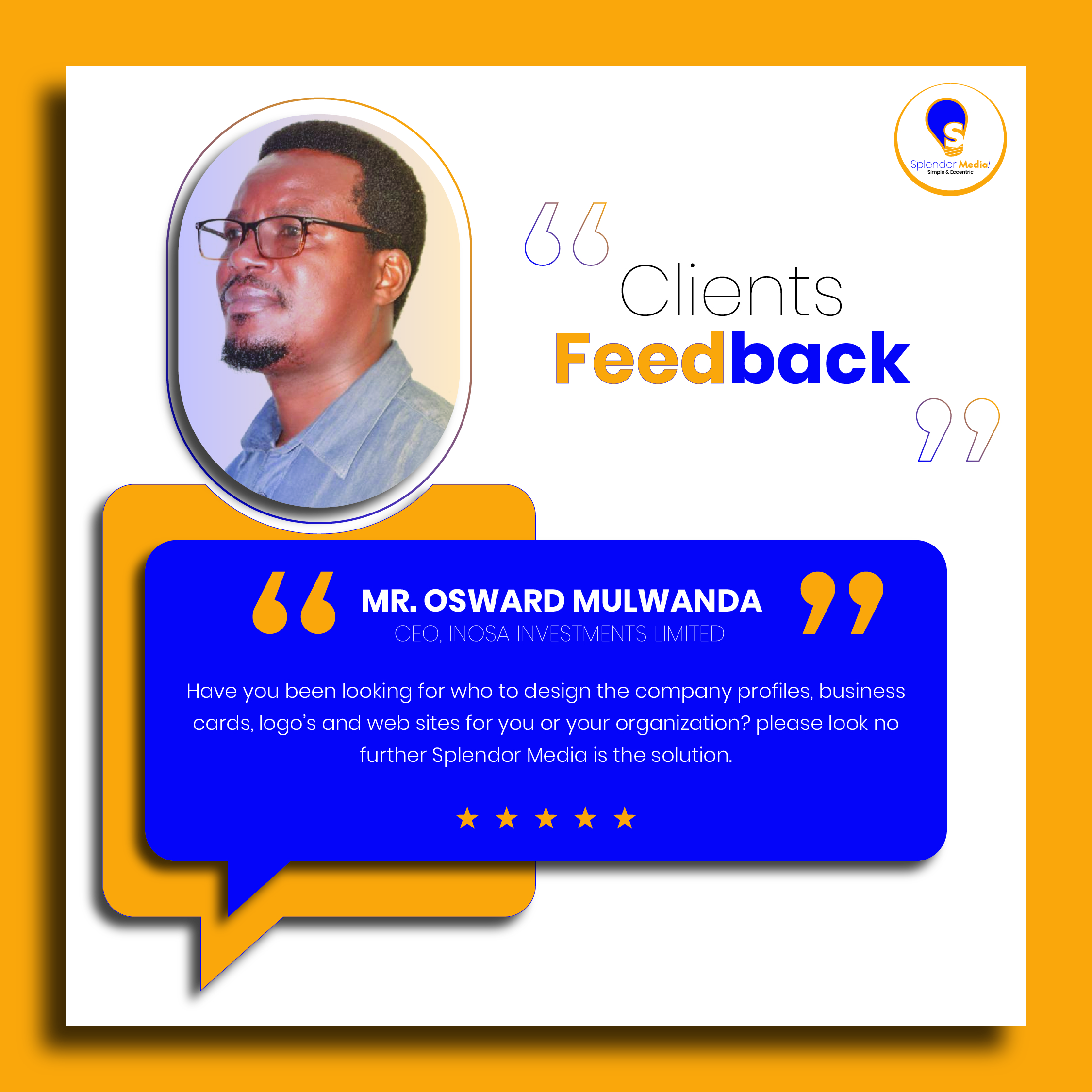 Inosa Investments poster design